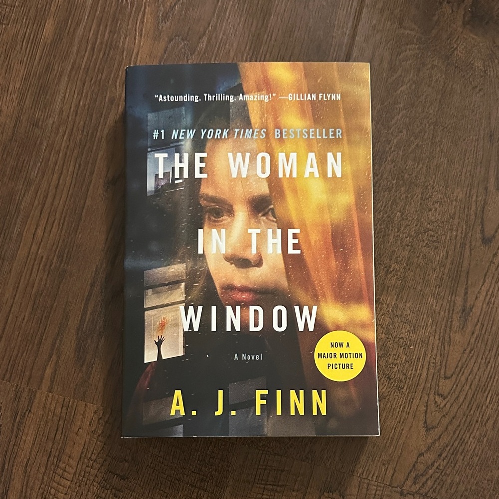 Barnes & Noble The Woman in the Window Book - Black and Yellow